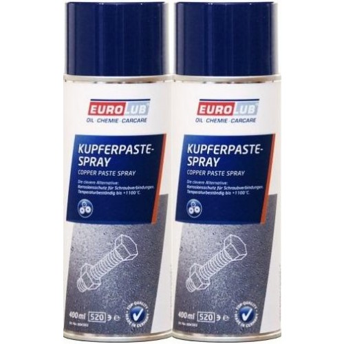 Eurolub Kupferpaste Spray 2x 400 Milliliter - Motoröl günstig kaufen