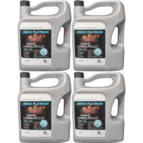 LIMOX Platinum Longlife LL3 5W-30 Motoröl 4x 5 = 20 Liter