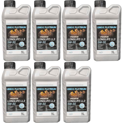 LIMOX Platinum Longlife LL3 5W-30 Motoröl 7x 1l = 7 Liter