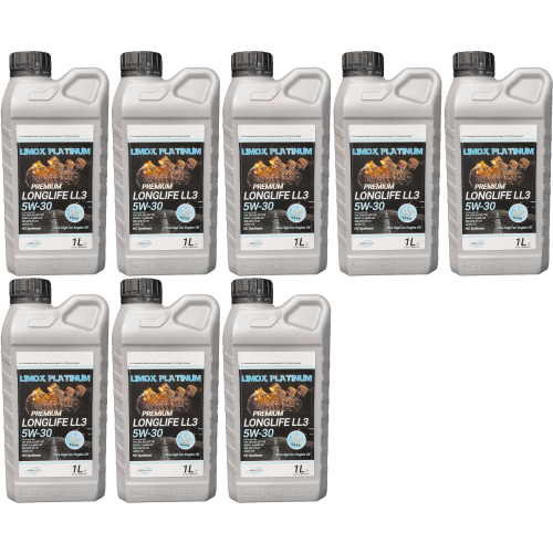 LIMOX Platinum Longlife LL3 5W-30 Motoröl 8x 1l = 8 Liter