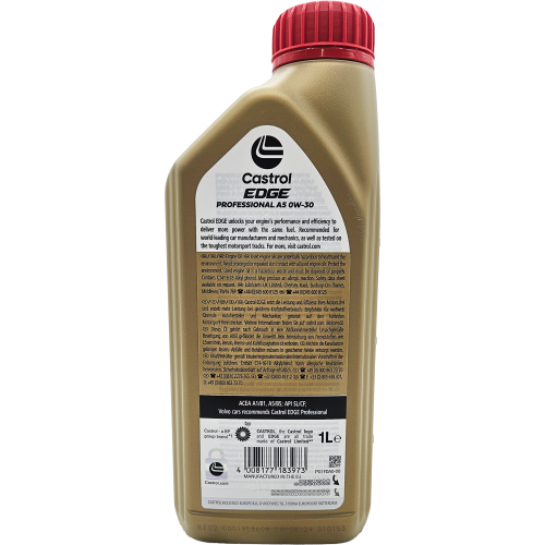 Castrol Edge Professional A5 0W-30 Fluid Titanium (ex. FST) Motoröl 1l (for VOLVO A5/B5) (ex. FST)