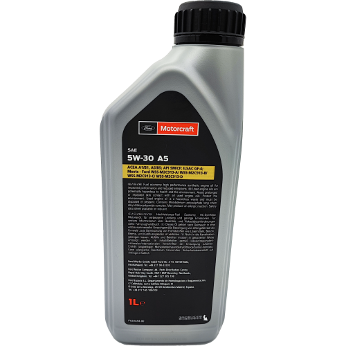 Original Ford 5W-30 Motorcraft A5 Motoröl 1l (ex. Formula F)