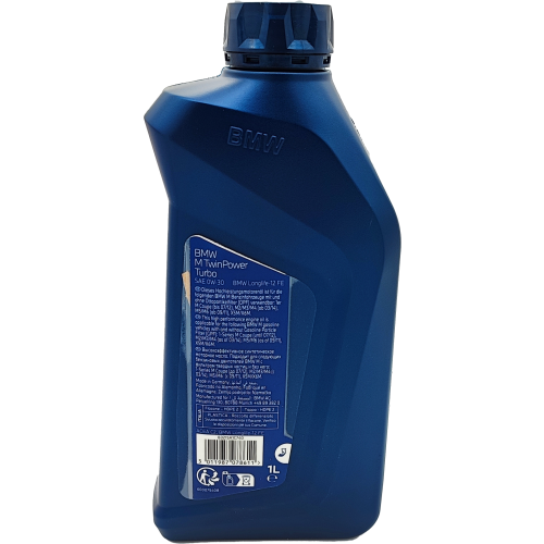 Original BMW M Twin Power Turbo Longlife-12 FE 0W-30 Motoröl 1l