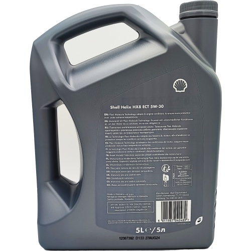 Shell Helix HX8 ECT 5W-30 Motoröl 5L