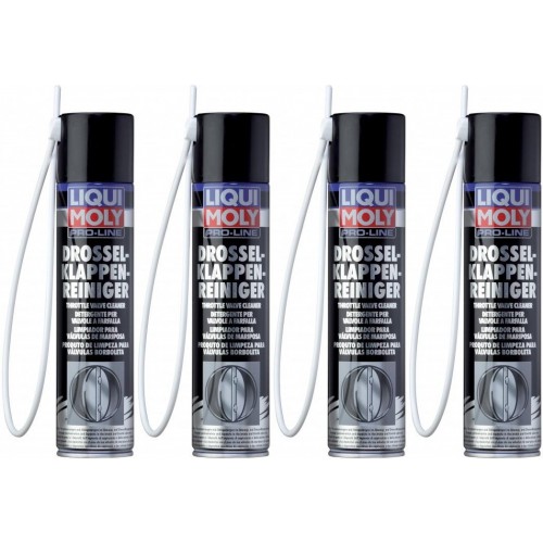 Liqui Moly 5111 Pro-Line Drosselklappen Reiniger 4x 400 Milliliter -  Motoröl günstig kaufen