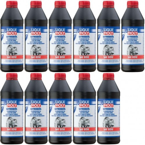 Liqui Moly 1020 Getriebeöl (GL4) SAE 80W 11x 1l = 11 Liter - Motoröl  günstig kaufen