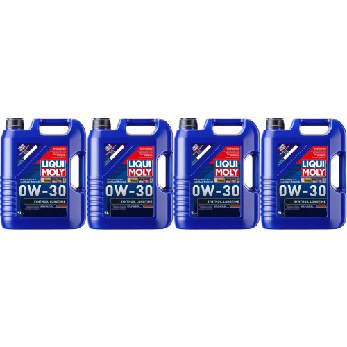 Liqui Moly 1151 Synthoil Longtime Plus 0W-30 Motoröl 4x 5 = 20 Liter -  Motoröl günstig kaufen