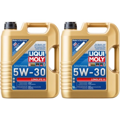 Liqui Moly 20647 5W-30 Longlife III Motoröl 2x 5 = 10 Liter - Motoröl  günstig kaufen