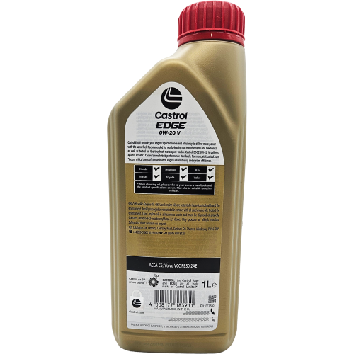 Castrol Edge V 0W-20 Motoröl 1l
