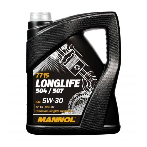 Mannol 7715 LONGLIFE 504/507 5W-30 Motoröl 5l - Motoröl günstig kaufen