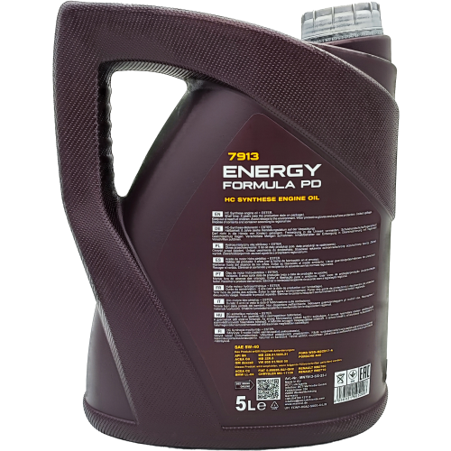 Mannol 7913 Energy Formula PD 5W-40 synthetisches Motoröl 5l Kanister
