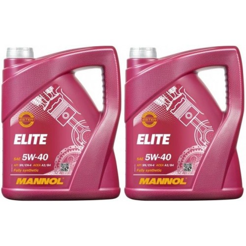 MANNOL 7903 ELITE 5W-40 2x 5 = 10 Liter - Motoröl günstig kaufen