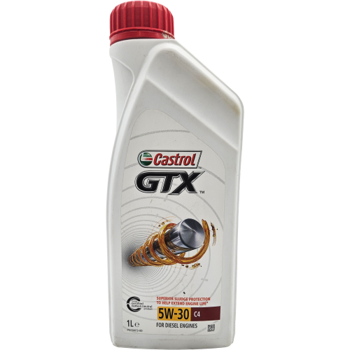 Castrol GTX 5W-30 C4 Motoröl 1l Flasche