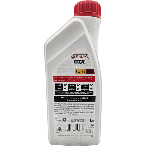 Castrol GTX 5W-30 C4 Motoröl 1l Flasche
