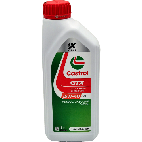 Castrol GTX 15W-40 A3/B4 Motoröl 1l