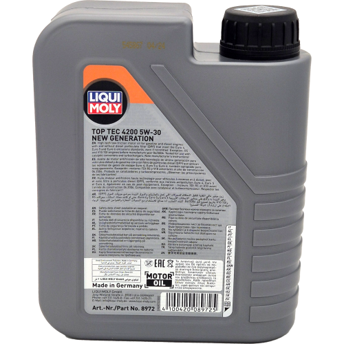 Liqui Moly 3706 5W-30 Top Tec 4200 Longlife III Motoröl 1l