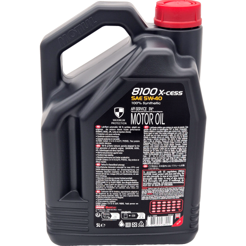 Motul 8100 X-cess 5W-40 Motoröl 5l