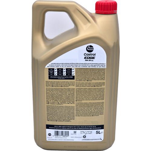 Castrol Edge 5W-30 LL Motoröl 5l Kanister