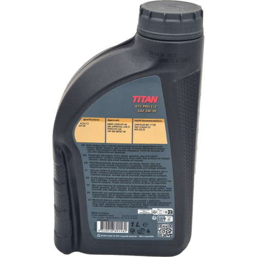 FUCHS TITAN GT1 Pro C-3 5W-30 Motoröl 1l