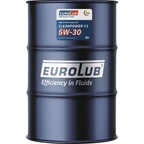 Eurolub Cleanpower C1 5W-30 Motoröl 60l Fass