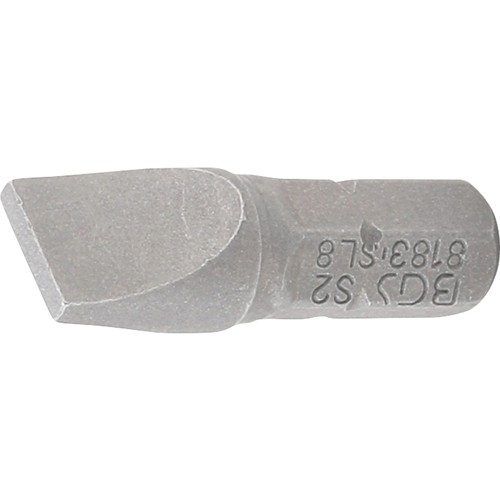 BGS Bit | Antrieb Außensechskant 6,3 mm (1/4"") | Schlitz 8 mm