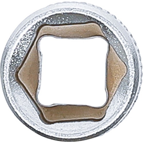 BGS Steckschlüssel-Einsatz Sechskant | Antrieb Innenvierkant 6,3 mm (1/4"") | SW 3/8""