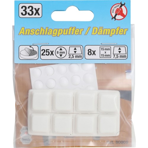 BGS Anschlagpuffer-Satz | 33-tlg.