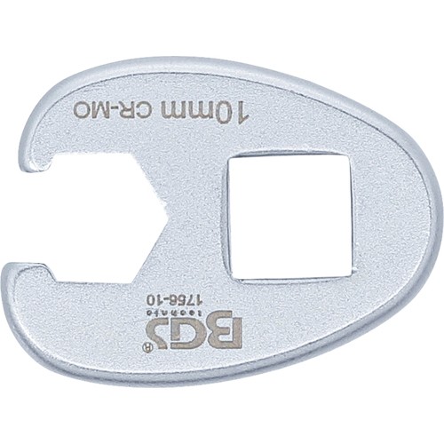 BGS Hahnenfußschlüssel | Antrieb Innenvierkant 10 mm (3/8"") | SW 10 mm
