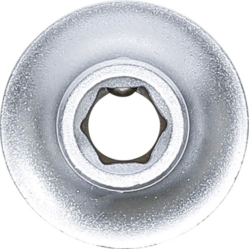 BGS Bit-Adapter mit Haltekugel | Innenvierkant 12,5 mm (1/2"") | Innensechskant 6,3 mm (1/4"")