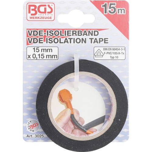 BGS VDE-Isolierband | 15 m