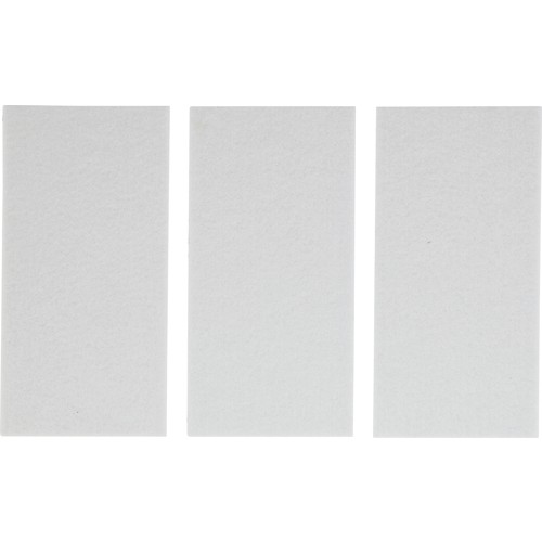 BGS Filzgleiter | Platten | weiß | 100 x 200 mm | 3-tlg.