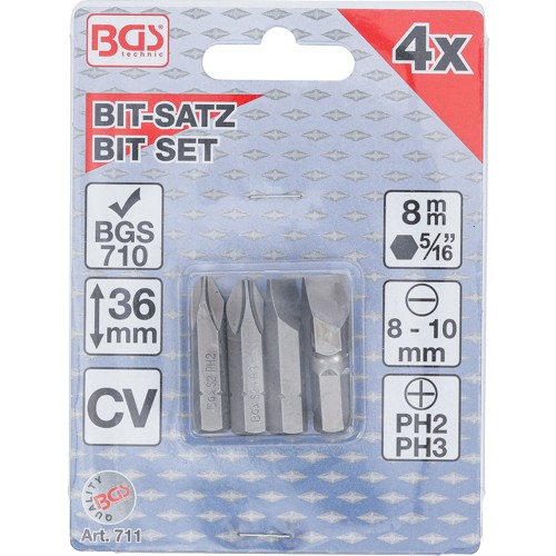 BGS Hand-Schlagschrauber-Bits | für Art. 710
