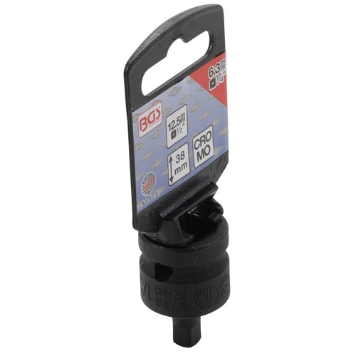 BGS Kraft-Steckschlüssel-Adapter | Innenvierkant 12,5 mm (1/2"") - Außenvierkant 6,3 mm (1/4"")