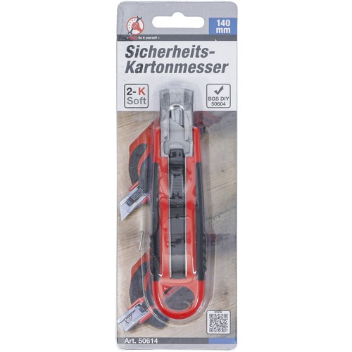 BGS Sicherheits-Kartonmesser | 140 mm