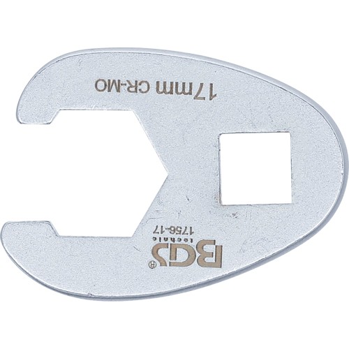 BGS Hahnenfußschlüssel | Antrieb Innenvierkant 10 mm (3/8"") | SW 17 mm