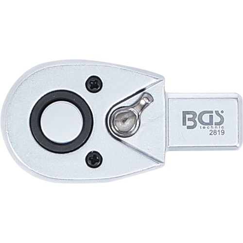 BGS Einsteck-Umschaltknarre | 6,3 mm (1/4"") | Aufnahme 9 x 12 mm