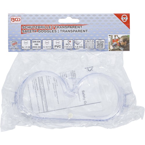 BGS Schutzbrille | transparent