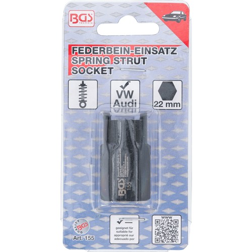BGS Federbein-Einsatz | für VW, Audi | Antrieb Außensechskant 22 mm