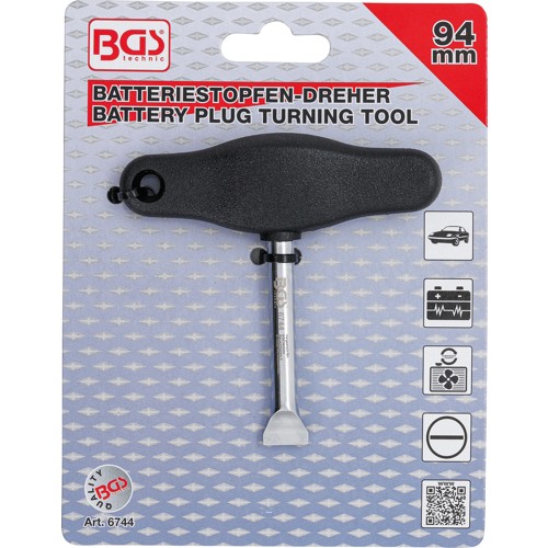 BGS Batteriestopfen-Dreher | mit T-Griff