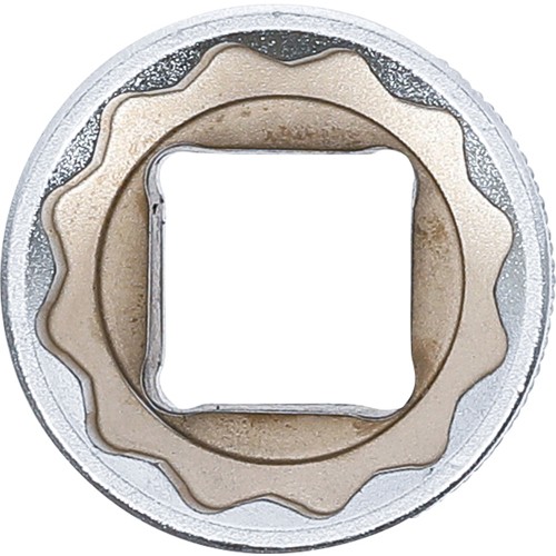 BGS Steckschlüssel-Einsatz Zwölfkant | Antrieb Innenvierkant 12,5 mm (1/2"") | SW 21 mm