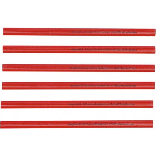 BGS Zimmermannsbleistifte | 250 mm | 6-tlg.