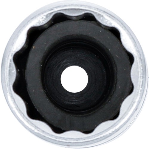 BGS Zündkerzen-Einsatz mit Haltegummi, Zwölfkant | Antrieb Innenvierkant 12,5 mm (1/2"") | SW 16 mm