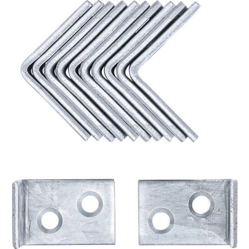 BGS Stuhlwinkel | 25 x 25 x 15 mm | 12-tlg.