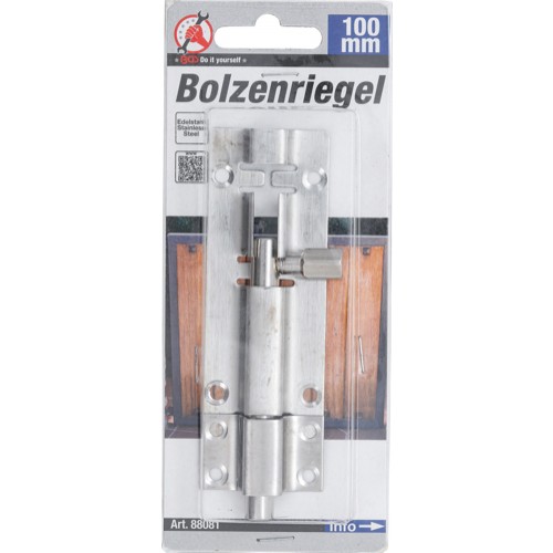 BGS Bolzenriegel | Edelstahl | 100 mm