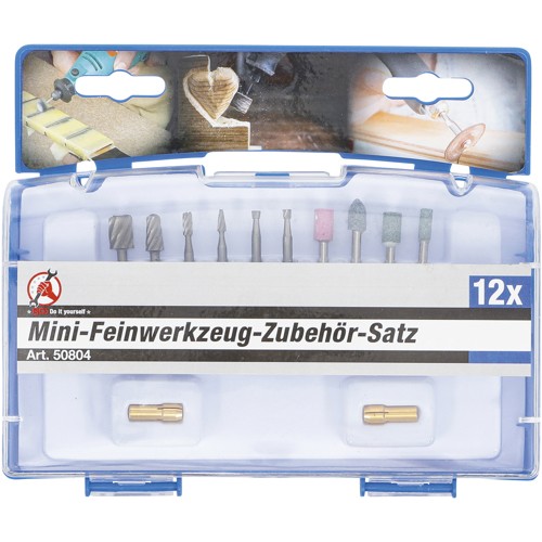 BGS Mini-Feinwerkzeug-Zubehör-Satz | 12-tlg.
