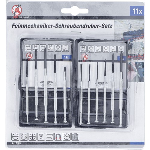 BGS Feinmechaniker-Schraubendreher-Satz | 11-tlg.