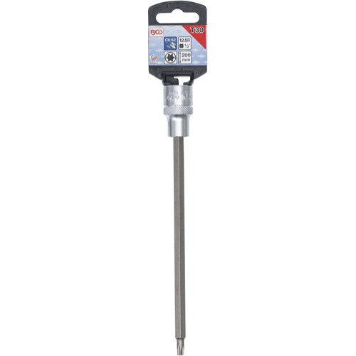 BGS Bit-Einsatz | Antrieb Innenvierkant 12,5 mm (1/2"") | T-Profil (für Torx) T30