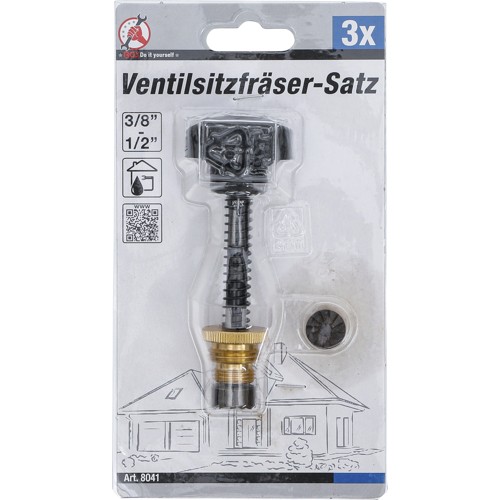 BGS Ventilsitzfräser-Satz | 3/8"" - 1/2""
