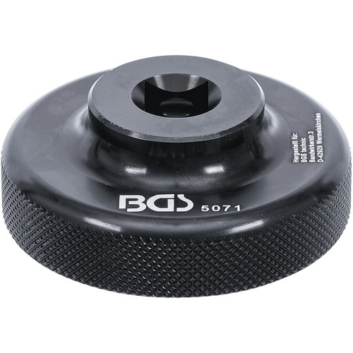 BGS Kraft-Steckschlüssel-Einsatz Sechskant / Zwölfkant | 12,5 mm (1/2"") | für Ducati Radbefestigung | SW 28 / 55 mm