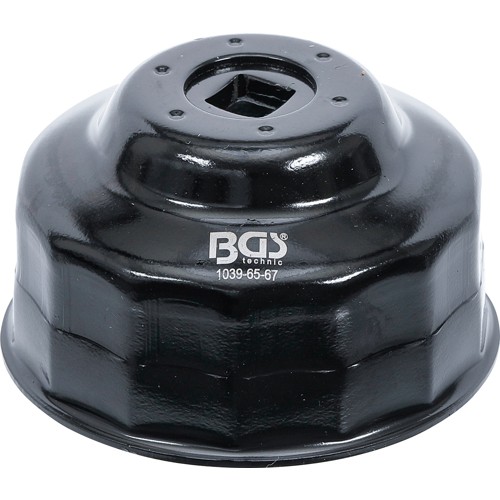 BGS Ölfilterschlüssel | 14-kant | Ø 65 - 67 mm | für Daihatsu, Fiat, Nissan, Toyota